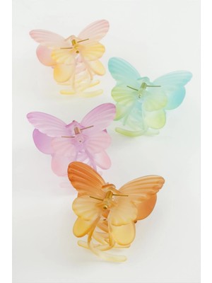 Datatek Çift Kanatlı Kelebek Mandal Toka 8 cm