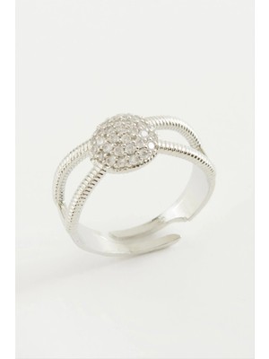 Datatek Yuvarlak Taşlı Yüzük