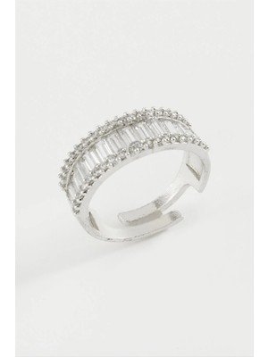 Datatek Baget Zirkon Taşlı Yüzük