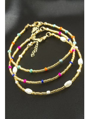 Datatek Karışık Miyoki Kum Boncuk Bileklik