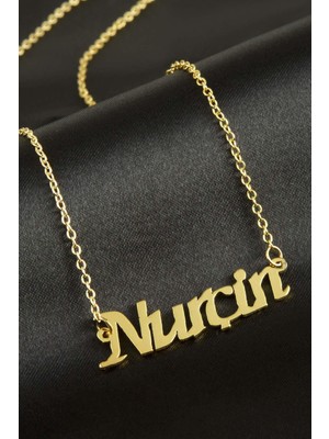 Renklime Nurçin Isimli Kolye (Kişiye Özel)