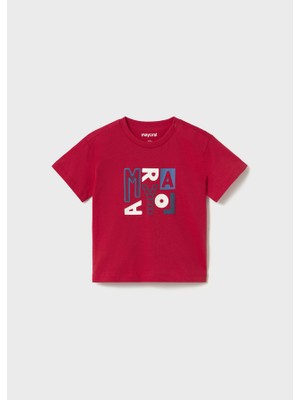 Mayoral Erkek Bebek Baskılı Tişört Turkuaz