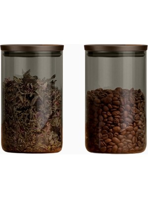 Bork HK517 Iki Parça Dekoratif Saklama Kavanoz Seti