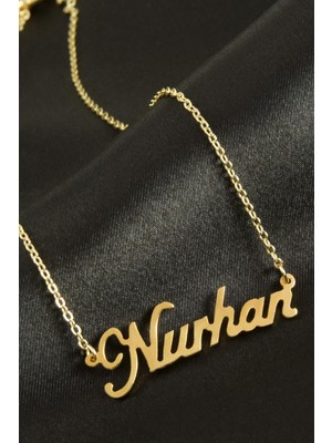 Renklime Nurhan Isimli Kolye (Kişiye Özel)