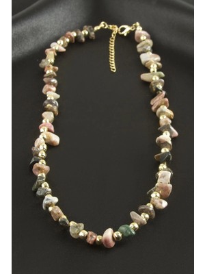 Datatek Hint Akik Kırık Doğaltaş Kolye