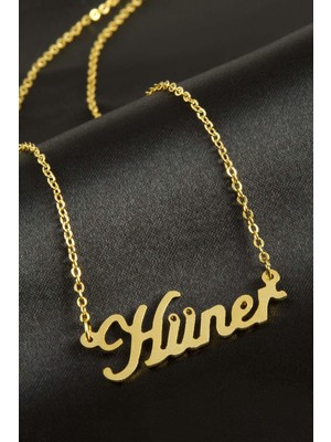 Renklime Hüner Isimli Kolye (Kişiye Özel)