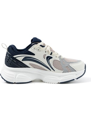 Maraton Comfort Kadın   Bej-Lacivert Ayakkabı