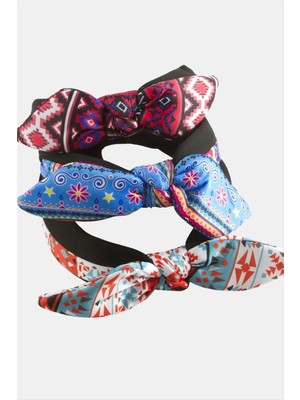 Datatek Çizgili Kedi Kulaklı Taç