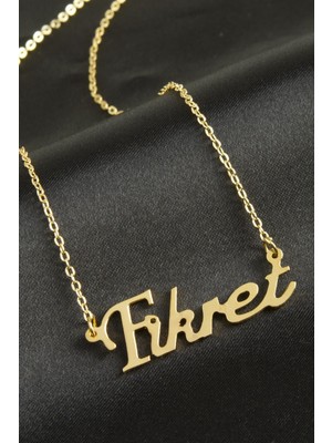 Renklime Fikret Isimli Kolye (Kişiye Özel)