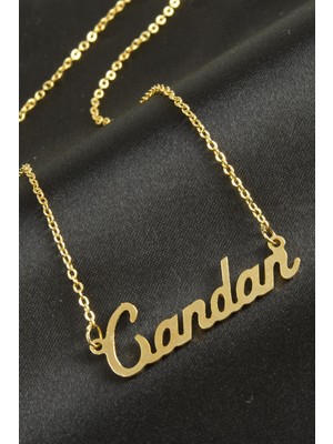 Renklime Candan Isimli Kolye (Kişiye Özel)