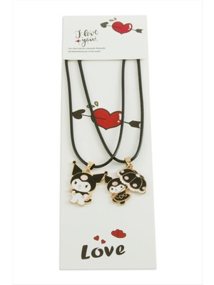 Datatek Çzgflm Karakteri Arkadaşlık Kolyesi (Çift Kolye)