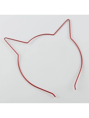 Renklime Kulak Figürlü Metal Taç