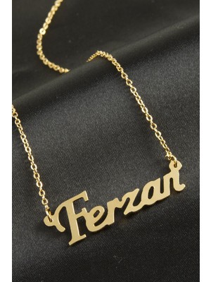 Renklime Ferzan Isimli Kolye (Kişiye Özel)