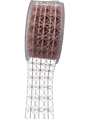 Ulutaş Dantel Tela Kurdele 40MM 10 Metre Pudra Renk