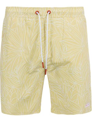 Maraton Regular Erkek  Şort Mayo Beyaz- Şort