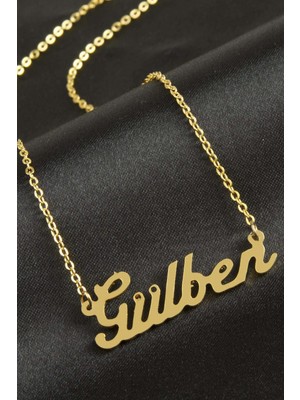 Renklime Gülben Isimli Kolye (Kişiye Özel)