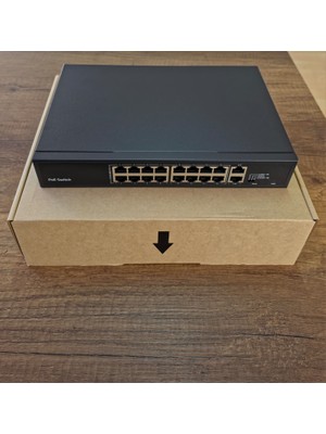 Acme AC-1016 16+2+1 Poe Switch 260W +2 10/100/1000 Sfp