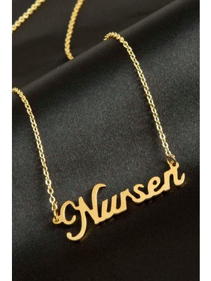 Renklime Nursen Isimli Kolye (Kişiye Özel)