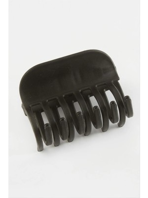 Datatek Düz Siyah Renkli Mandal Toka 6 cm