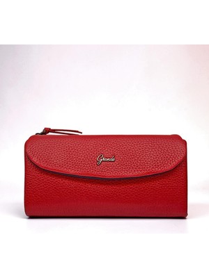 Grande Hakiki Deri Yumuşak Kadın Cüzdanı Gerçek Deri Büyük Boy