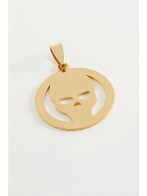 Datatek Kuru Kafa Çelik Kolye Ucu 2,5 cm