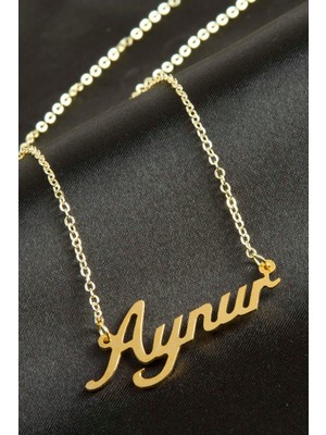 Renklime Aynur Isimli Kolye (Kişiye Özel)
