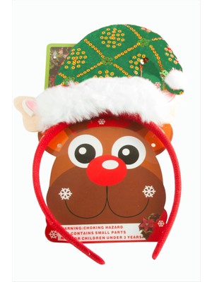 Datatek Noel Baba Şapkası Yılbaşı Taç