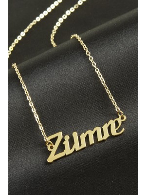 Renklime Zümre Isimli Kolye (Kişiye Özel)