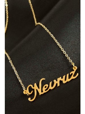 Renklime Nevruz Isimli Kolye (Kişiye Özel)