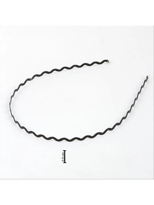 Renklime Zikzak Metal Taç