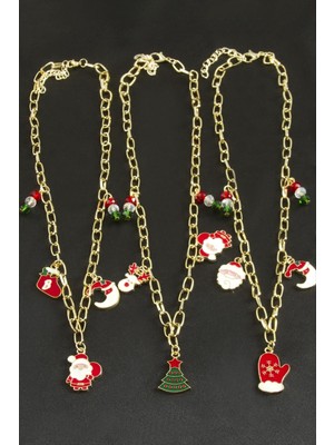 Datatek Karışık Zincir Yılbaşı Kolyesi