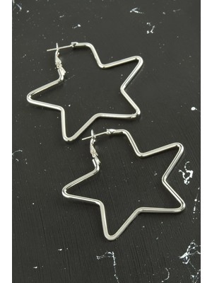 Datatek Yıldız Trend Küpe 5,5 cm