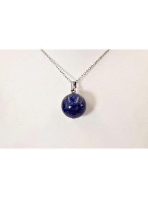 Doğaltaş Lapis Taşı Kolye (Dikkat Eksikliği)