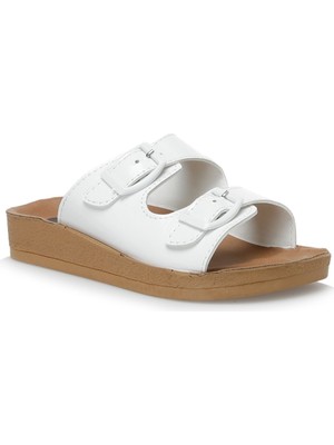 Seventeen FRANNY 2FX Beyaz Kız Çocuk Terlik