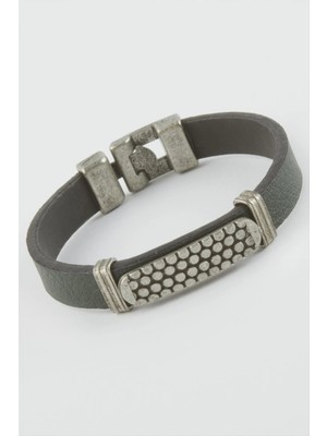 Renklime Noktalı Suni Deri Bileklik