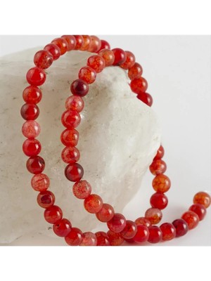 Renklime 6 mm Parlak Akik Taşı