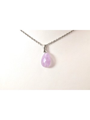 Doğaltaş Ametist Kolye