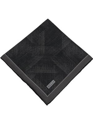 Belli Twill Ipek Eşarp - 4201-50 Siyah