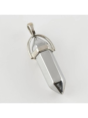 Renklime Hematit Point Kolye Ucu