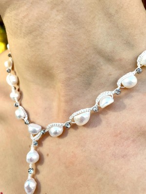 Doğaltaş Inci Kolye Özel Tasarım