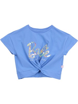 Barbie Baskılı Eflatun Kız Çocuk T-Shirt BRB6SG-TST6003