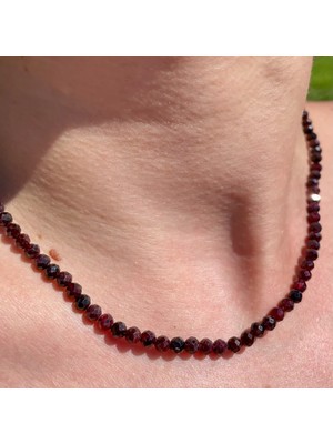 Doğaltaş Lal Kolye (Aşk & Zindelik)