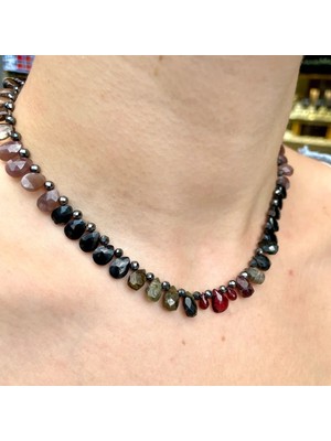 Doğaltaş Nazar Dizi Kolye