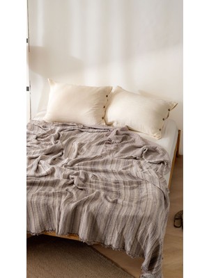 Mylasa Home Müslin Yatak Örtüsü,Battal boy ''The Elements 240x260cm