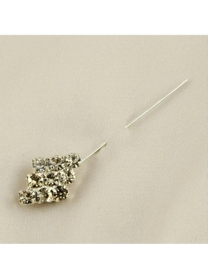 Renklime Taşlı Eşarp Iğnesi