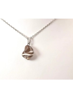 Doğaltaş Sedef Taşı Kolye