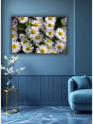 Bds Art Çiçek Temalı Dekoratif Cam Tablo