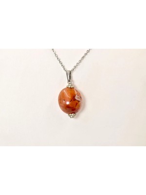 Doğaltaş Akik Kolye