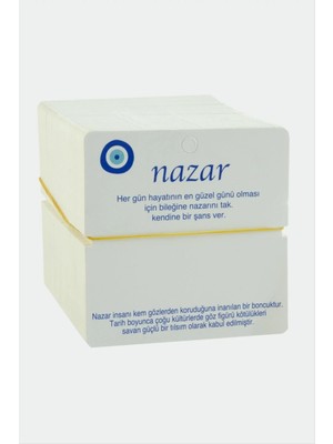 Renklime Nazar Bileklik Kartı
