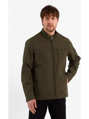 Sivaist Yeni Sezon Erkek Yeşil İki İç Cepli Su Ve Rüzgar Geçirmez Mevsimlik&Yazlık Mont